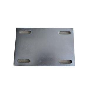 4 Hole Galvanized Embedded Plate With Round/Square/Rectangular Shape