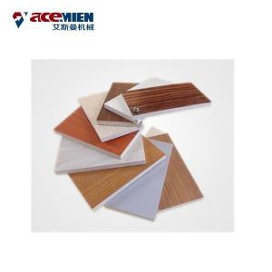 Celuka Kitchen Cabinets PVC Foam Board Machine , Plate Crust Wpc Board Machine
