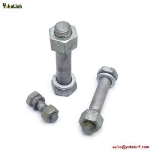 Wholesale M20X2.50 ASTM F3125M Grade A325M Hot Dipped Galvanized Steel Structural Bolt w/A563 DH Nut &amp; F436 Washer from china suppliers
