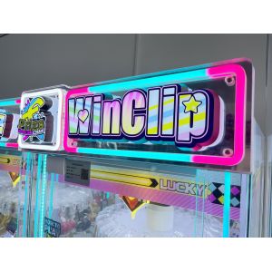 Top Selling Coin Operated 60kgs Toys Claw Game Machine Single Player Win Clip