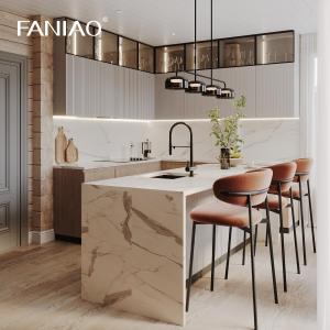 Smart Modern Style Customized Kitchen Cabinet Lacquer Finish Design Kitchen