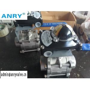 3PCS SW Welding CF8M Body PTFE Seat Ball Valve