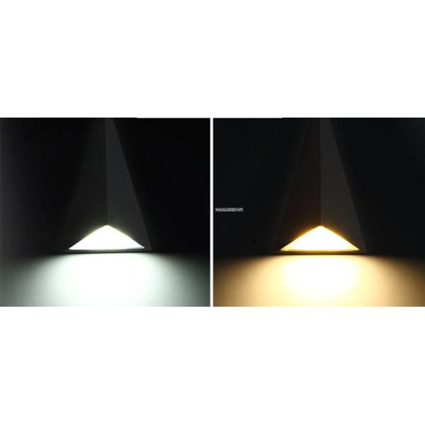 9W Triangle Waterproof LED Wall Mounted Light For Interior Exterior Usage