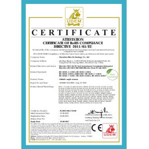 Shenzhen Rion Technology Co., Ltd. Certifications