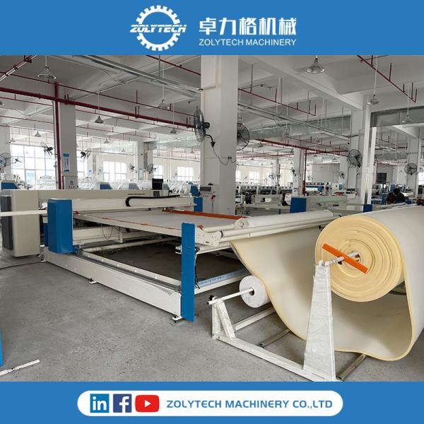 ZOLYTECH Single Needle Quilting Machine Mattress Machine Computerized Single