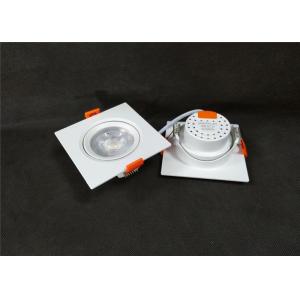 China 6500K 7W Square Plastic Distinct SMD LED Spotlight For Bathroom / Office on sale