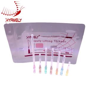 Wholesale Medical Suture Facial MONO Sharp Needle PDO Lifting Threads Absorbable from china suppliers