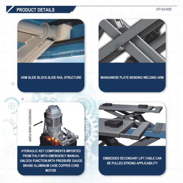 Garage Equipment Made In China Factory Price 3d Wheel Alignment Scissor Lift For Tire Shop And Work Shop