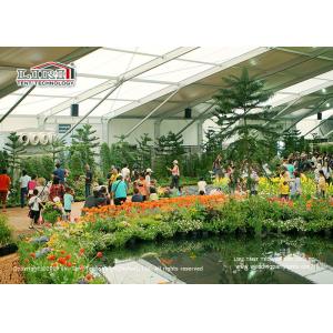 UV Resistant Huge Party Tent For Flower Show Wind Loading 100km / Hour
