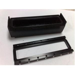 Black Anodized Aluminum Precision with O-ring parts, Accurate Precision