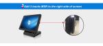 DDR3 4GB RAM TPV POS System for Fast Transactions in Retail and Quick Service
