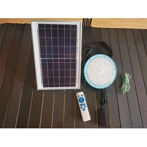 Ufo 120w Solar Emergency Charging Lamp With Red And Blue Strobe Function