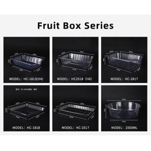 Transparent Plastic Disposable Salad Containers Takeaway Containers With Lids