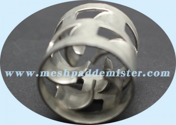 Quality 3 Inch Stainless Steel Pall Rings 76 Mm Diameter And Wall Height for sale