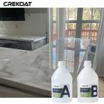 Clear Epoxy Resin For Creating Custom Tabletops And Countertops