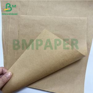 Good Printing Performance 60grs 70grs Unbleached Brown Food Paper