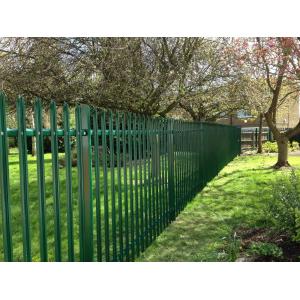 China Powder Coated Palidade Fencing on sale