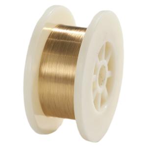 Gold Plated Tungsten Wire 99.95% Purity Ultra Fine | Factory Direct Supply for