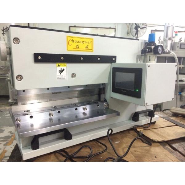 Max pcb depaneling length 330mm Pcb depanel machine with two linear blades
