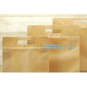 5kg large quad seal box pouch with slider zipper bag for dog pet food packing,