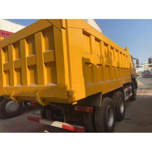 6930*2500*2860mm curb weight 6.4T 8 Leaf spring with shock absorber suspension Hydraulic control with air booster 4x2 Dumper