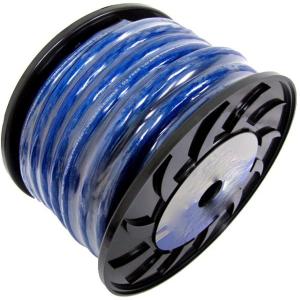China Soft PVC Jacket 4/0 3/0 2/0 GAUGE AWG Frosted Colored Car Audio OFC Power Wire Cable on sale