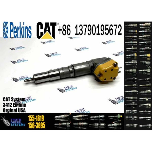 Diesel Fuel Injector 153-5938 232-1168 156-3895 155-1819 232-1167 173-4059 for Caterpillar CAT Engine 3412E 3412 Tractor