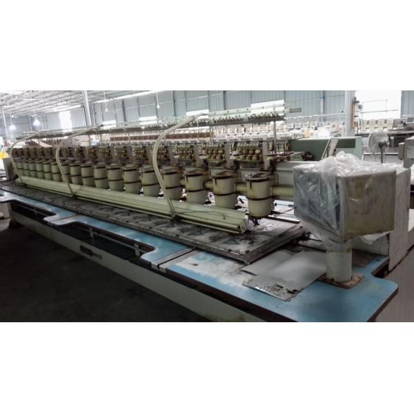 18 Heads Barudan Used Embroidery Machines , Used Monogram Machine Made In Japan