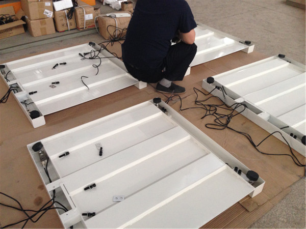 Industrial Electronic Balance Platform Floor Weighing Scales with Customized OBM Support and Carbon Steel