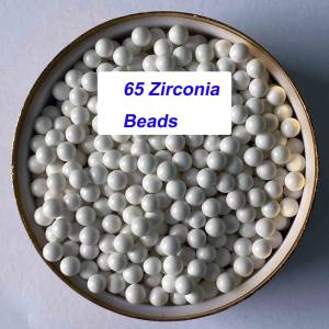 Silicate Beads 65 Zirconia Grinding Media 1.2 - 1.4mm 1.4 - 1.6mm For Paint