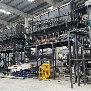 PLC PC Touch Screen Control Li Ion Battery Recycling Machine for Customized