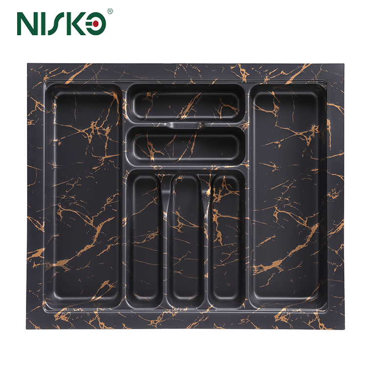 Kitchen Flatware Tray Storage Organizer Cutlery Drawer Insert For Spoons Forks