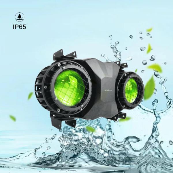 Stage Lighting Ip65 2 Eyes RGBW Blinders 200w RGBW Cob Light Warm White/Cool