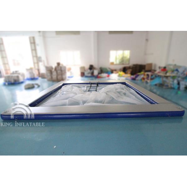 Inflatable Family Pool 16ft*13ft Water Sports Yacht Sea Lake Floating Swimming Pool Luxury