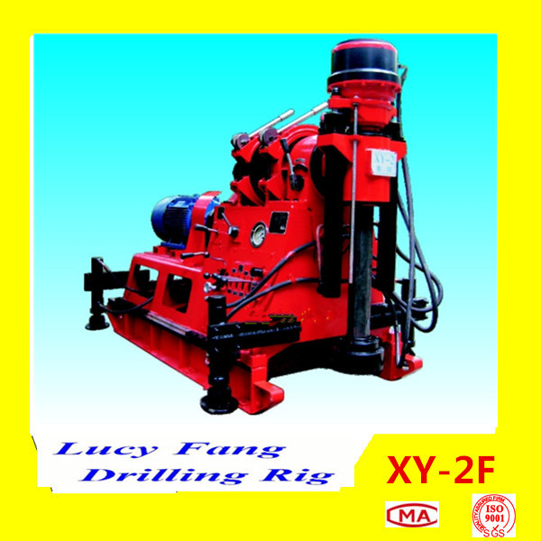 China Cheapest XY-2F Mobile Soil Investigation Drilling Rig with 150-500 m Depth