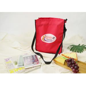 Wholesale Silk Screen Printing Recyclable Tote Bag , Non Woven Messenger Bag With Adjust Strap from china suppliers