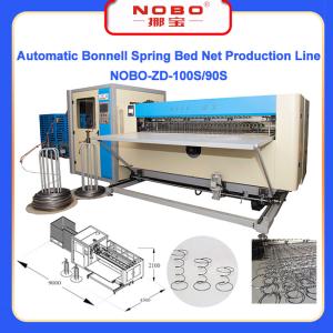 Automatic Mattress Bonnell Spring Machine Capacity 60 - 90 Sheets / 8 H