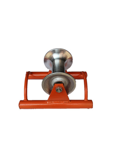 Straight Line Cable Tray Roller , Trench Roller With Aluminum Wheel