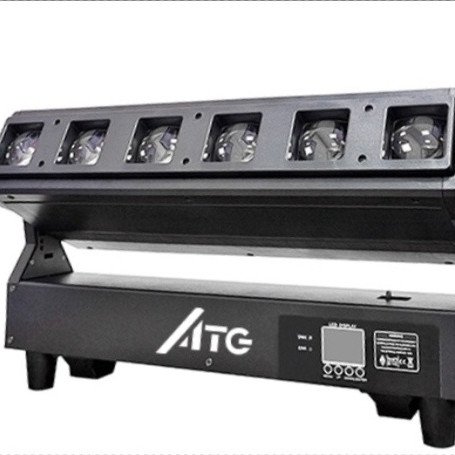 Double Blade LED Induction Light with Focusing RGBW and 50000 Hour Working