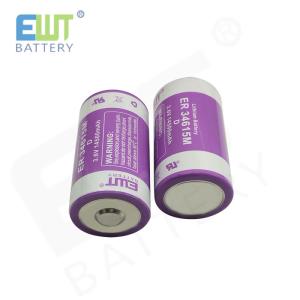 OEM / ODM Lithium Thionyl Chloride Battery ER34615M Lithium Primary