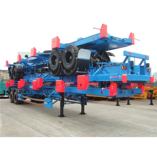 Terminal Container Semi Trailer / Deliver Container Skeleton Trailer
