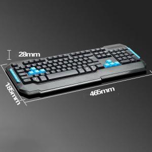 MA699R1 Multi Device Wired Computer Keyboard And Mouse Combo For PC Laptop