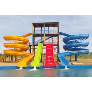Outdoor Water World Park Swimming Pool Equipment Slides