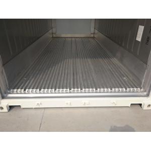White Standard Freezer Shipping Containers , 20ft Reefer Shipping Container