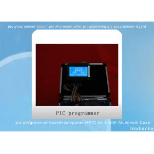 pic programmer board+IC electronic components+PIC kit 3 with Aluminum Case
