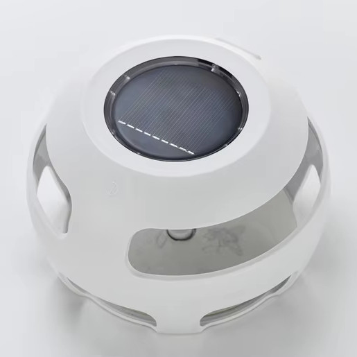 Safe and Effective Solar Panel Fly Killer Electric Mosquito Killing Lamp for