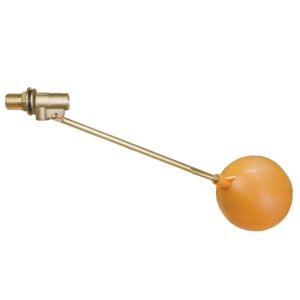 Evaporative Cooler Brass Float Valve With Ball Bulkhead Mounting Non Rusting