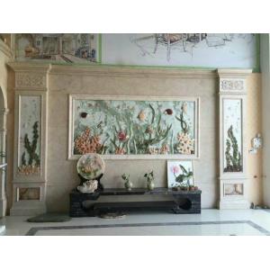 engineered stone backround wall ,stone veneer ,ceiling molding, ceiling moulding