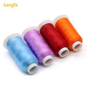 100% Polyester Silk Thread for Sewing Machine and Embroidery Thread Net Weight