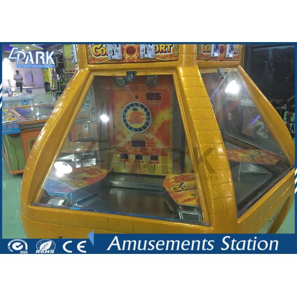 Golden Fort Redemption Game Machine Classic Casino Coin Pusher For Amusement